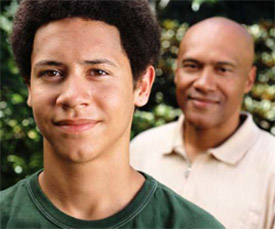 A father and his son