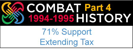 Part 4: 1994-1995 71% Support Extending Tax